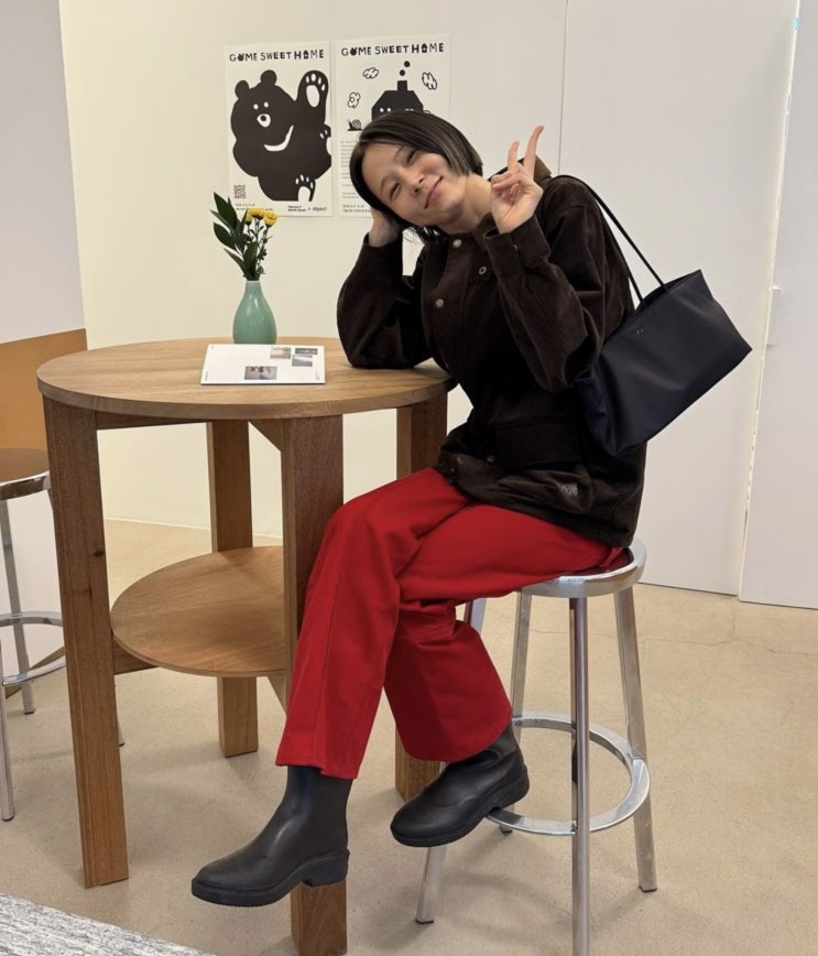  "차정원도 들었다" 김나영 8만원대 가방 패션 화제