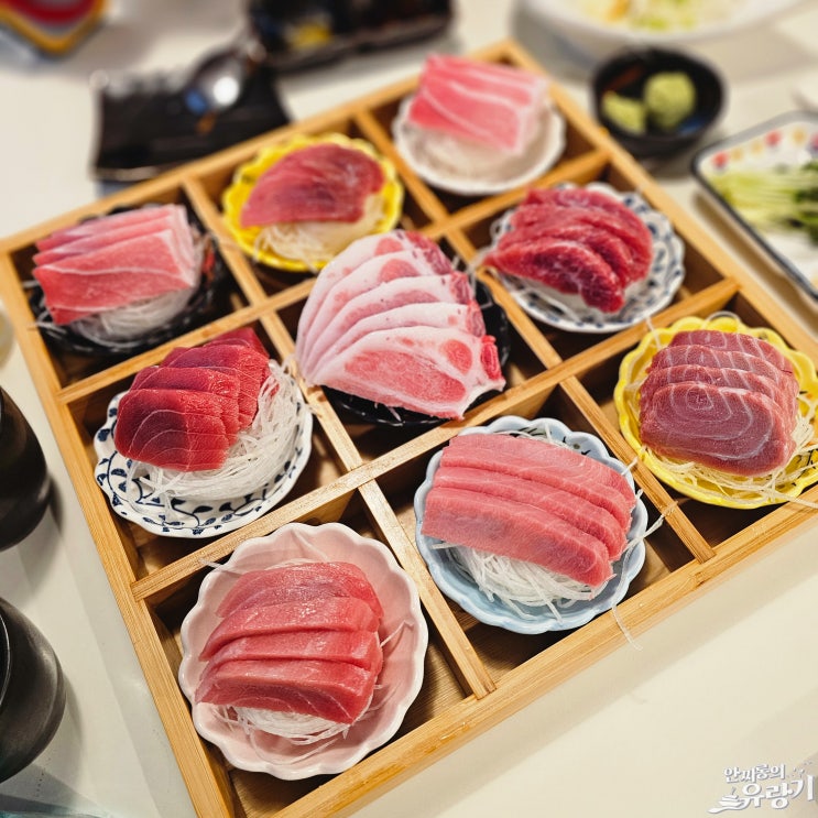  모란 참치회 참다랑어 한판 모란역 달인 참치