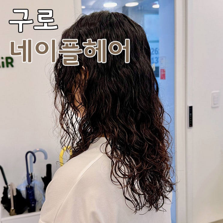  네이플헤어 오류동역 미용실 히피펌 여자 머리 스타일 추천