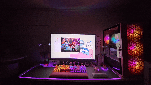 RAZER 레이저 로즈쿼츠 풀세트 리뷰 1탄(마우스, 키보드, LED 장패드) / 게이밍 PC 주변 기기 추천