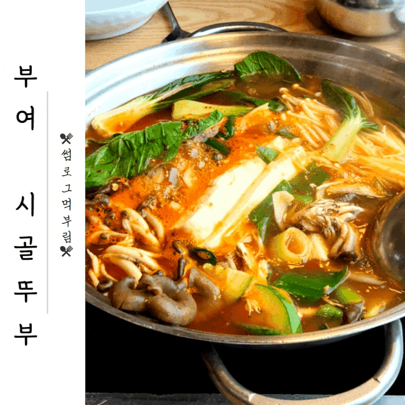 부여 백제문화단지 근처 맛집 <시골뚜부> 내돈내산 후기