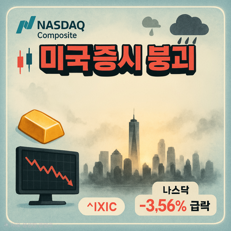  2025년 10월 10일 미국 증시 대폭락 트럼프가 한 말은?