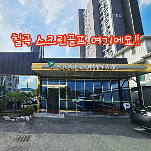 대구북구 칠곡 홈플러스근처 골프존파크 솔직후기 (읍내 강북스크린)