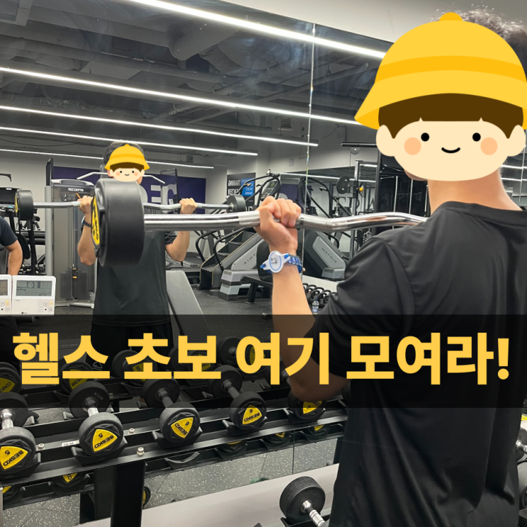  [PT일기] 20대 헬린이 취준생 수업 기록 / 영등포역 헬스입문