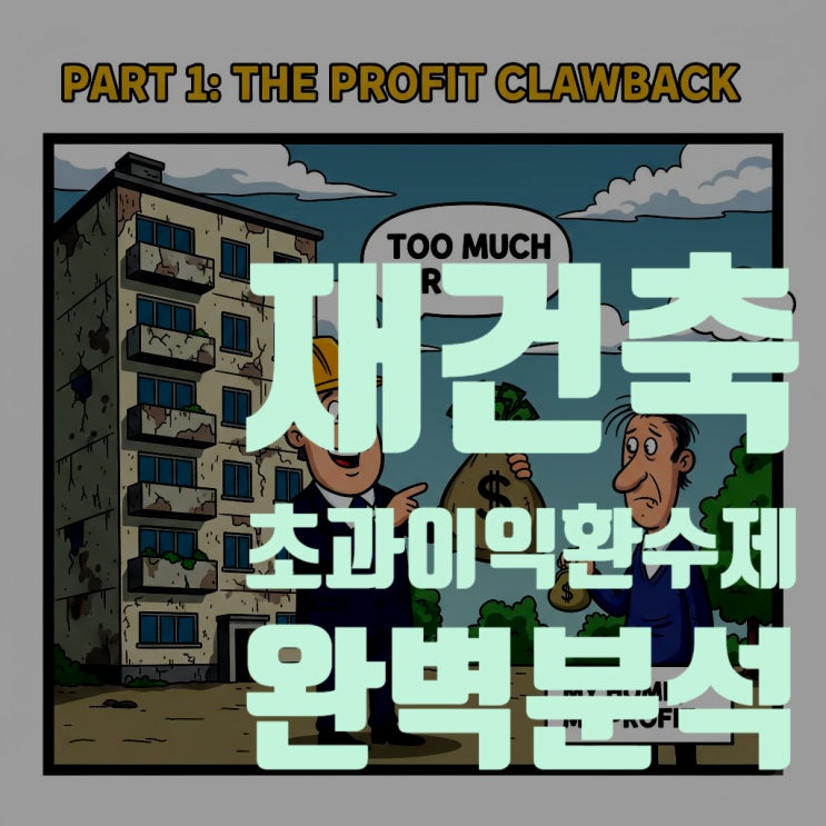  재건축 초과이익환수제 2025 최신 개정: 우리 아파트 부담금 계산부터 1세대 1주택 감면 혜택까지 (재초환 완벽 분석)
