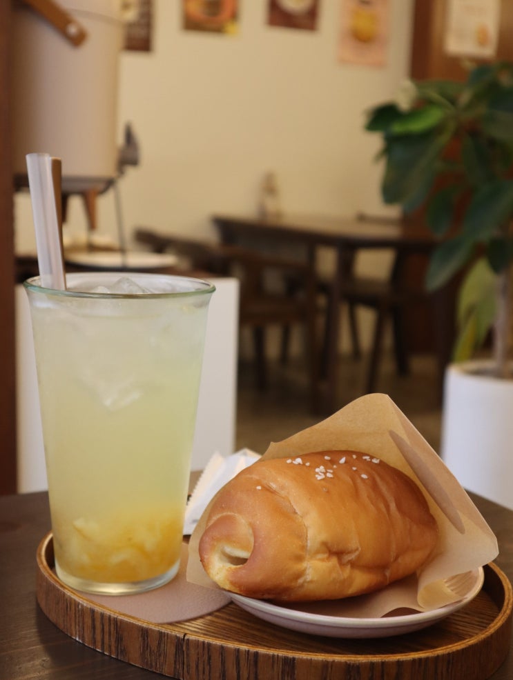  신촌 소금빵 맛집 카페 안온 (조용한 공부하기 좋은 카페 추천)