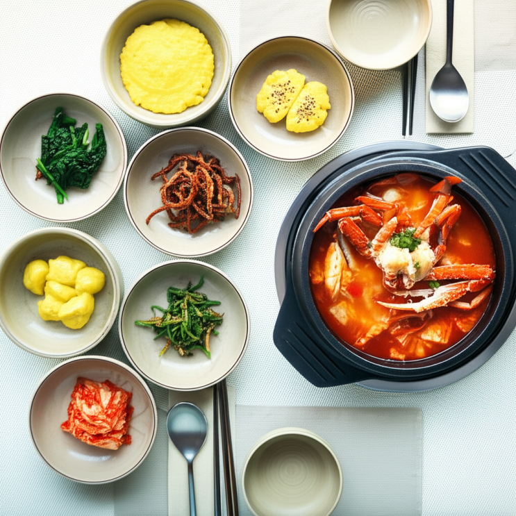  얼큰 시원한 꽃게 해장국: 오늘 저녁, 속 풀자!