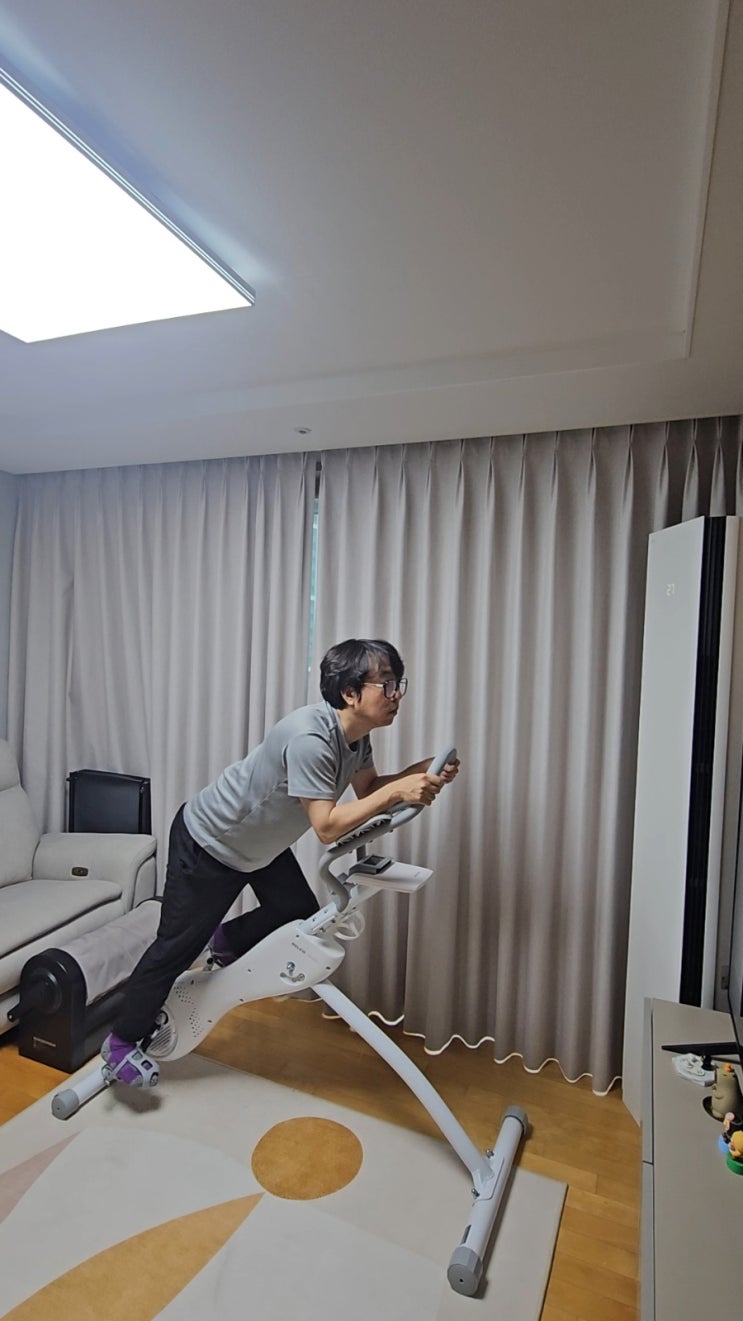  멜킨 스마트 비비바이크 접이식 가정용실내자전거로 다이어트 습관을 완성한 유산소운동기구 후기