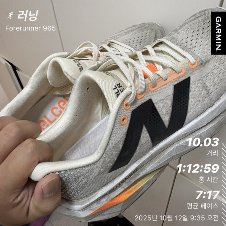  20251012 - 10km 러닝