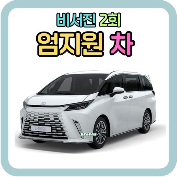 비서진 엄지원 차 자동차 렉서스 LM500h 가격 얼마?