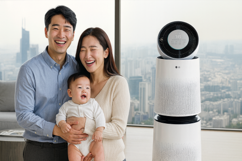 LG 퓨리케어 360도 공기청정기 AS305DWWA 리얼 후기, 공기가 달라요!