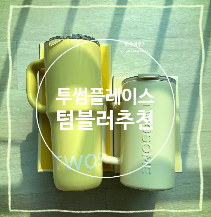 투썸플레이스 맥스 핸들 텀블러 내돈내산| 대용량 텀블러 추천 (텀블러 탄산음료)