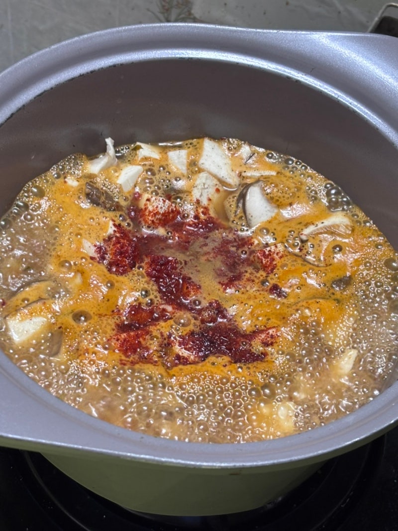 초간단 다담 된장찌개 레시피