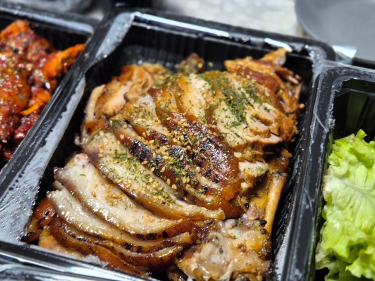  용인 수지 죽전 맛집 가마솥 엄마와아들 족발보쌈 배달 후기