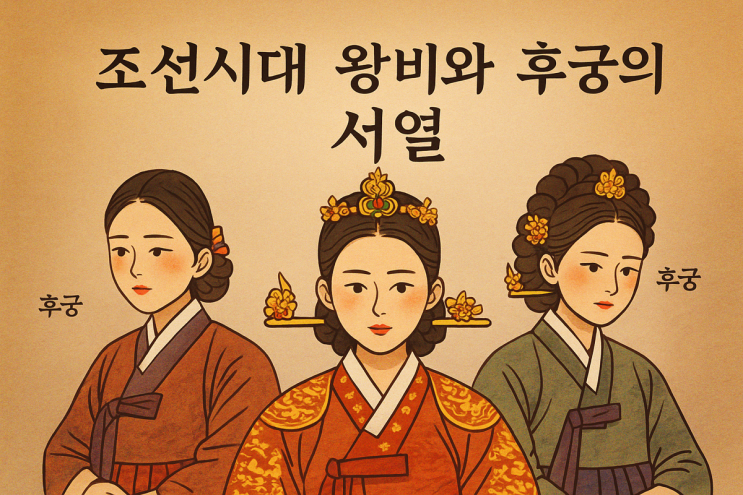   조선시대 왕실 여성의 서열｜대비, 중전, 후궁 중 누가 제일 높았을까?