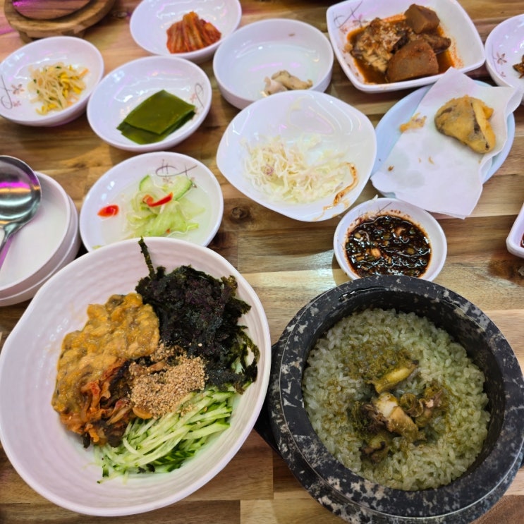  포항 구룡포 맛집 『 삼정식당 』 성게비빔밥, 전복돌솥밥 만족후기