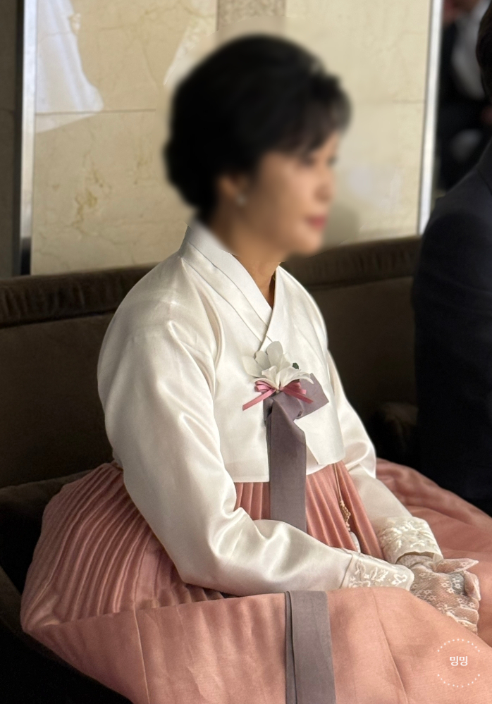  라온하제 결혼식혼주한복대여 대만족 리뷰함