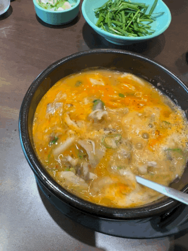  순대국밥 맛집 청와옥 광명밤일마을점 내돈내산 추천