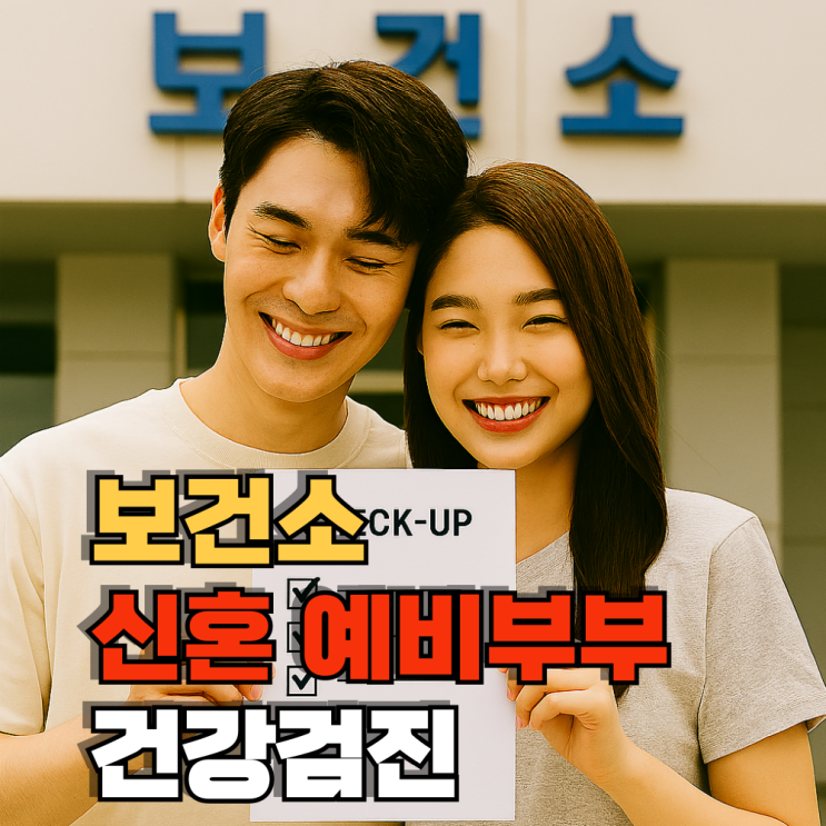  권선구 보건소 예비신혼부부 건강검진 후기(유료검사 추가비용)