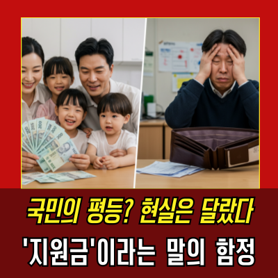  "지원금 30만 원"의 정체는 따로 있다