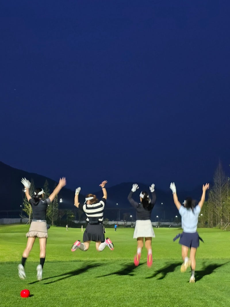 밀양 에스파크cc 핑크카트 명소 밀양골프장 후기