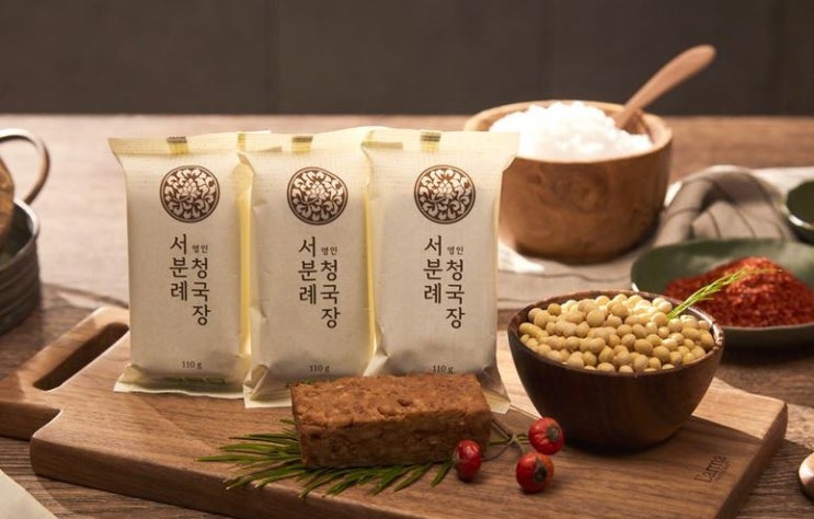  “전통식품명인 서분례 명인 청국장 — 100% 국내산 콩과 명인의 손맛을 그대로 담다”
