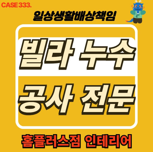  성남시 분당구 빌라 천장 누수 피해 복구 전문 업체 공사