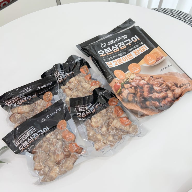 오븐 삼겹구이 전자레인지 간편반찬 맛있는 냉동식품 삼겹살