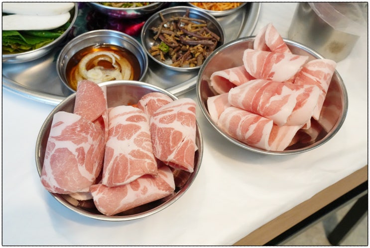  고양 스타필드 맛집 냉동삼겹의 진수 — 오봉돼지집