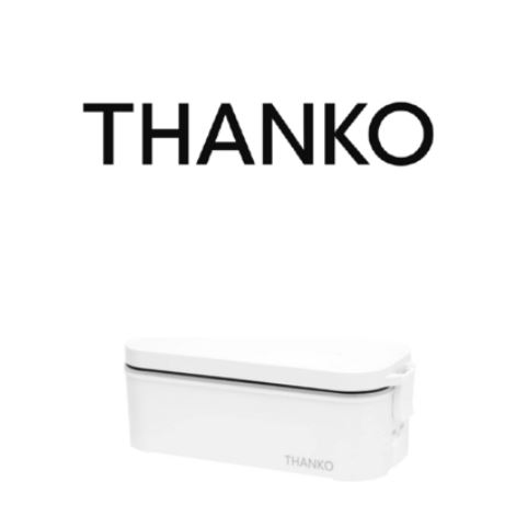  차량에서 따뜻한 식사, THANKO 12V 도시락 밥솥 1인용 — 시거잭으로 간편하게 밥짓기”