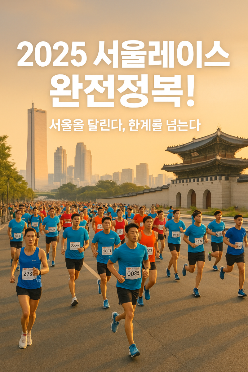 ♂️ 2025 서울레이스 완전정복!-(마라톤화 추천)