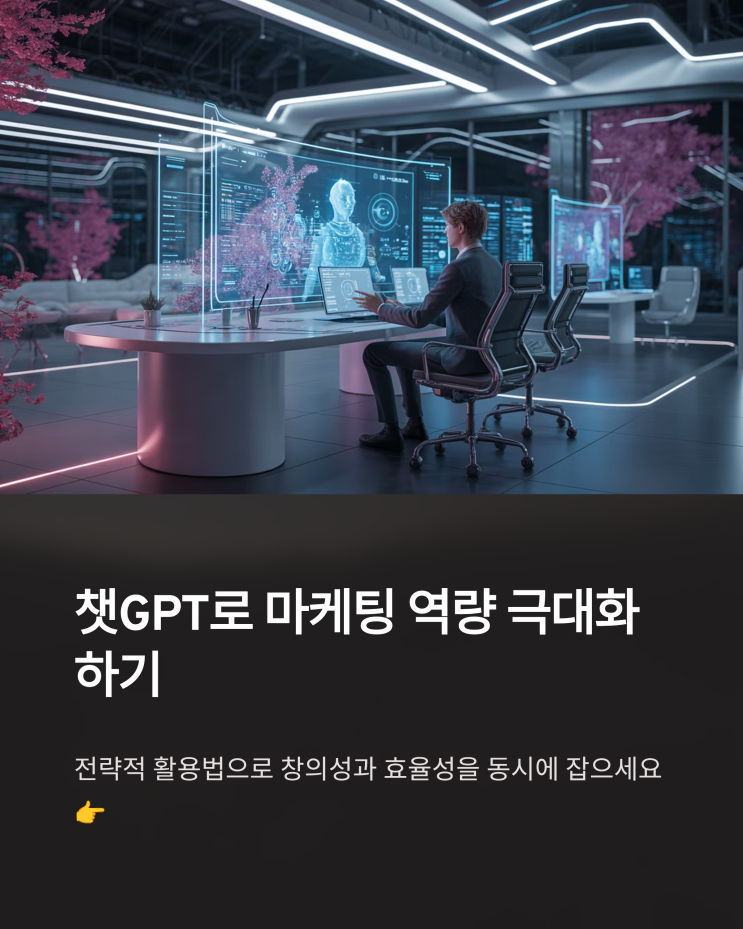  챗GPT 교육, 마케팅 날개를 달아줄 실전 전략
