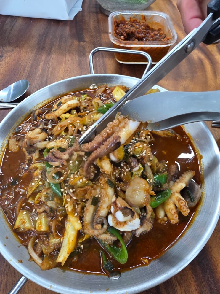  활쭈꾸미 냉동 쭈꾸미 쭈꾸미볶음 레시피