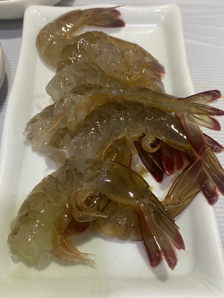  부산 동래 생새우 맛집 장백왕새우 내돈내산 후기