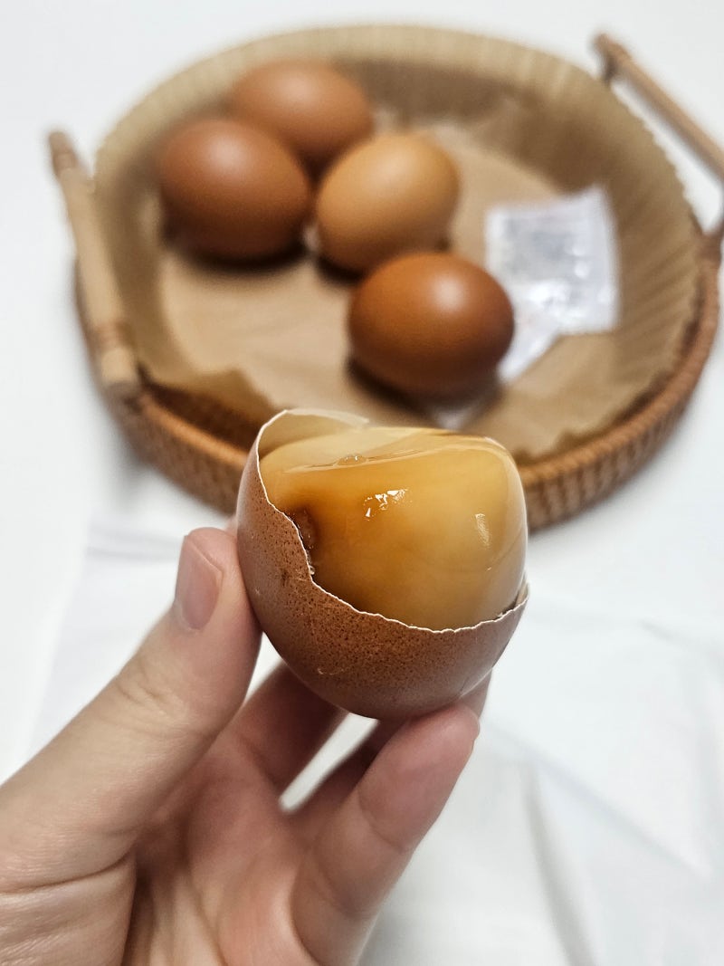 슬로우쿠커 구운계란 만들기 간단하게 완성