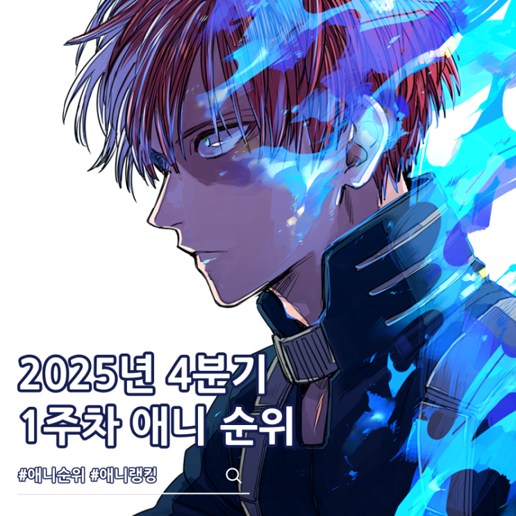  2025년 4분기 애니 1주차 순위