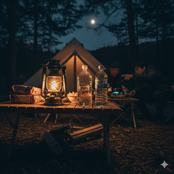  [사건 사고] 10월 11일 비극! 캠핑장 파라핀 오일 물 오인 라면 섭취, 10여 명 병원 이송!