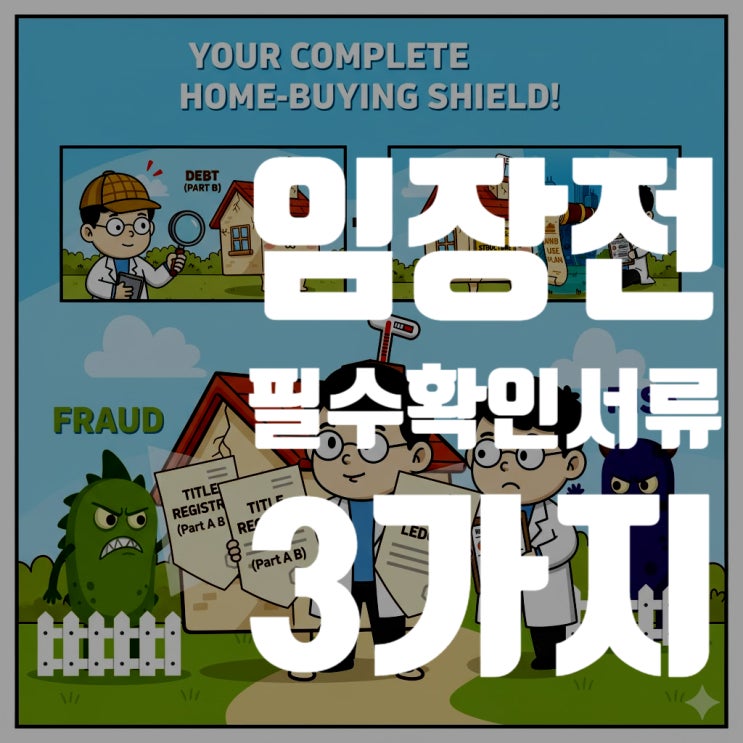  임장 전 이 서류 3개 안 보면 100% 후회합니다 (등기부등본, 건축물대장, 토지이용계획확인서 완벽 해부)