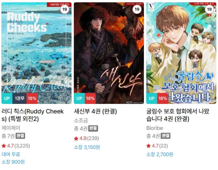  BL소설 신간) 25년 10월 13일 신간