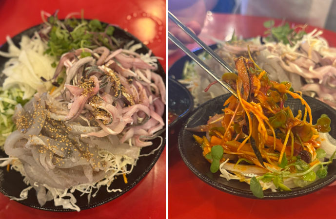  서울 강서구 맛집 화곡동횟집 홍초장 까치산역 막회집