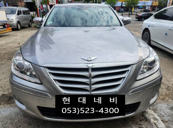  제네시스BH 순정네비게이션 화면출력불량 블랙아웃불량 수리