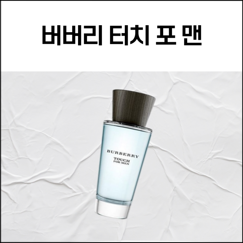 버버리 터치 포 맨 오 드 뚜왈렛 향수 시향 후기