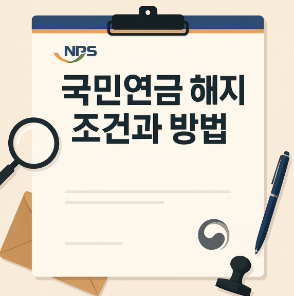  국민연금 해지 조건과 방법 알아보니(Ft. 반환일시금)