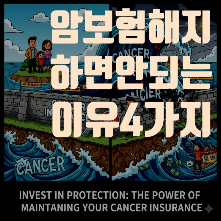  암보험 해지 절대 안되는 이유 4가지 (2025년 최신판), 옛날 암보험, 해지 말고 유지하세요