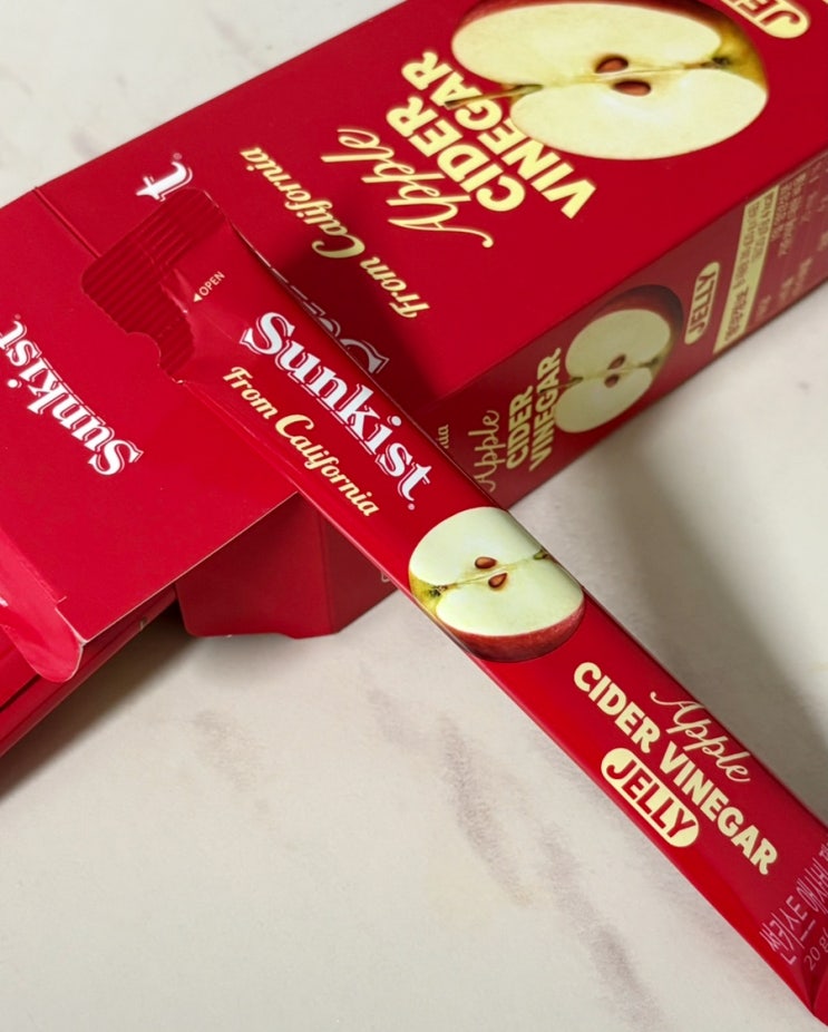  클룹 애사비소다 & 썬키스트 애사비젤리 맛 효능 내돈내산 후기