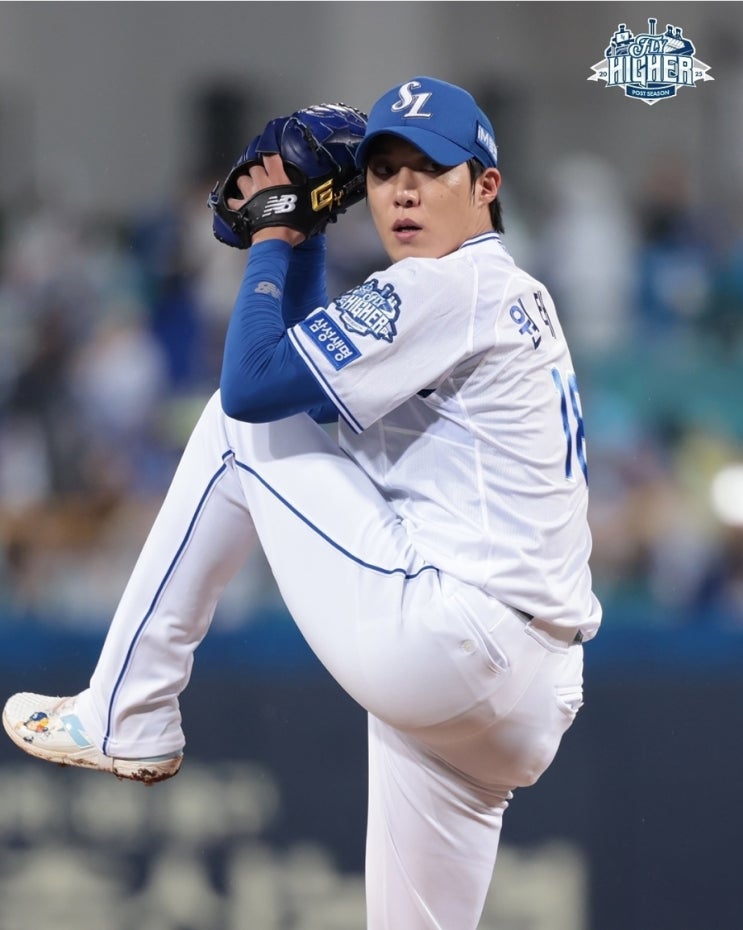 삼성라이온즈 <b>원태인</b> <b>에이스</b>의 품격 준플레이오프 3차전을... 