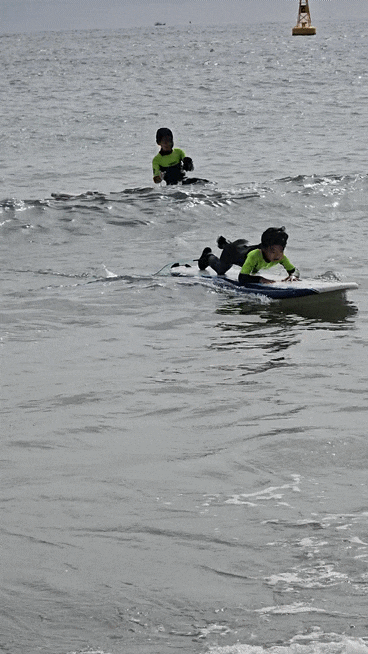 [부산 기장]8살 아이 첫 서핑강습 도전, 부산 기장 임랑서핑학교