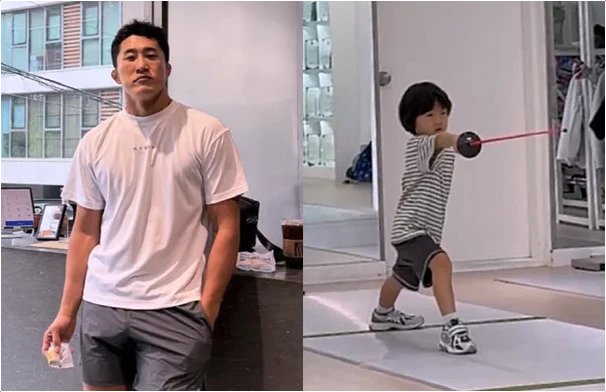  김동현 아들 6세 펜싱 국대급 재능! 놀라운 체육 DNA의 비밀
