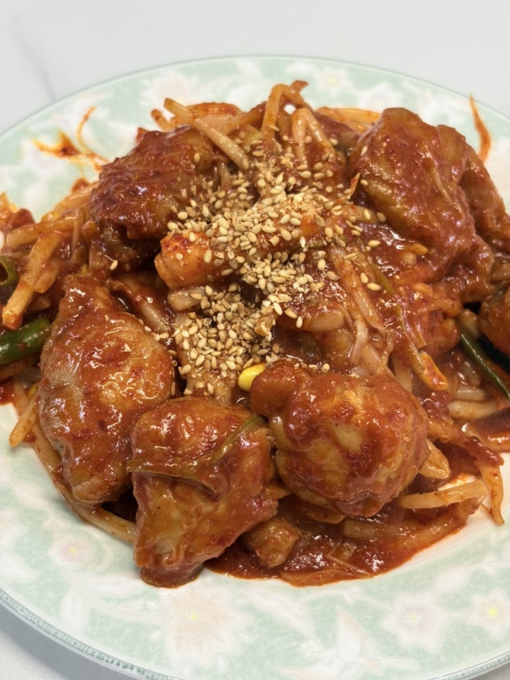  순살아구찜 밀키트 조리법 왕창아구찜 솔직후기