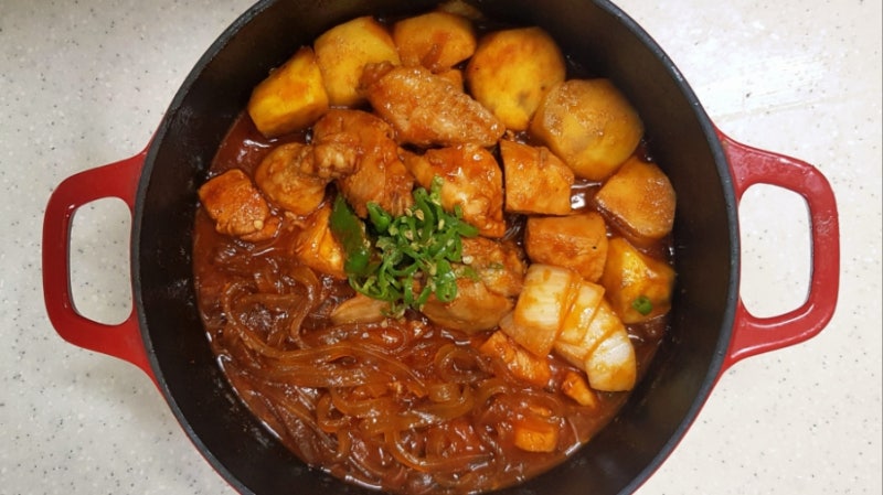고추장 찜닭 만드는 법, 고추장 닭볶음탕 레시피, 매운 닭찜 만들기
